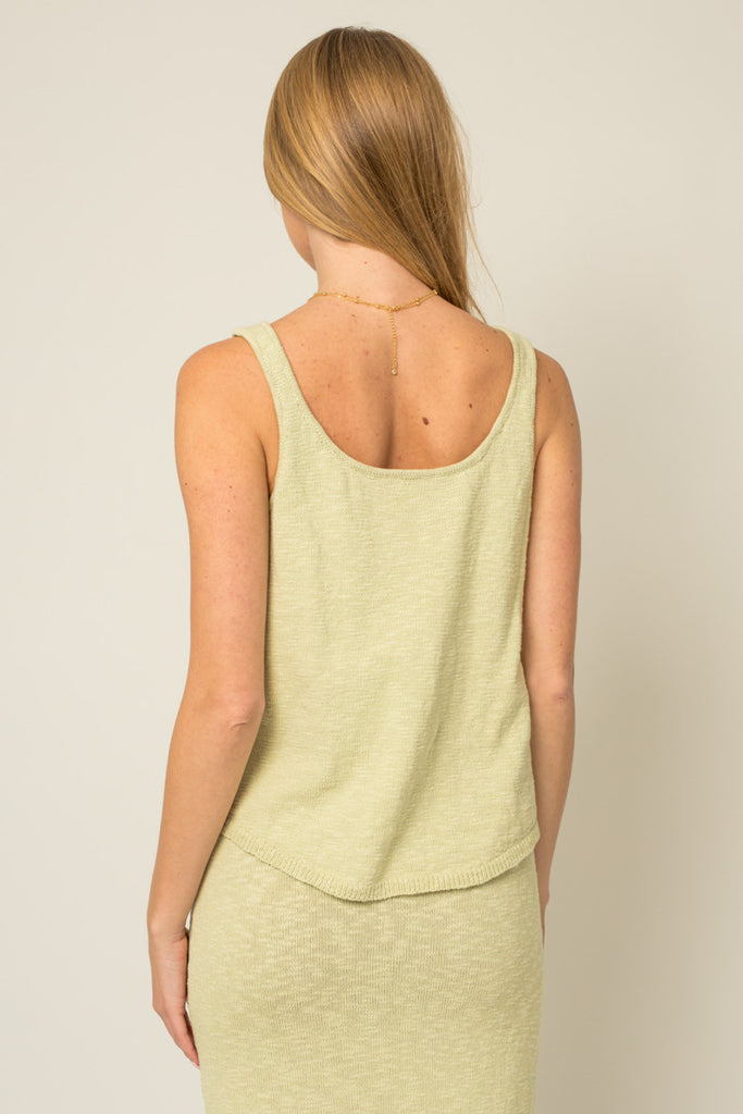 Round Neck Sweater Tank